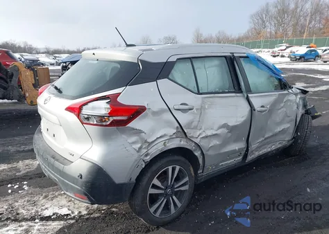 2020 Nissan Kicks Sv Xtronic Cvt from USA, damaged, VIN 3N1CP5CV7LL498950